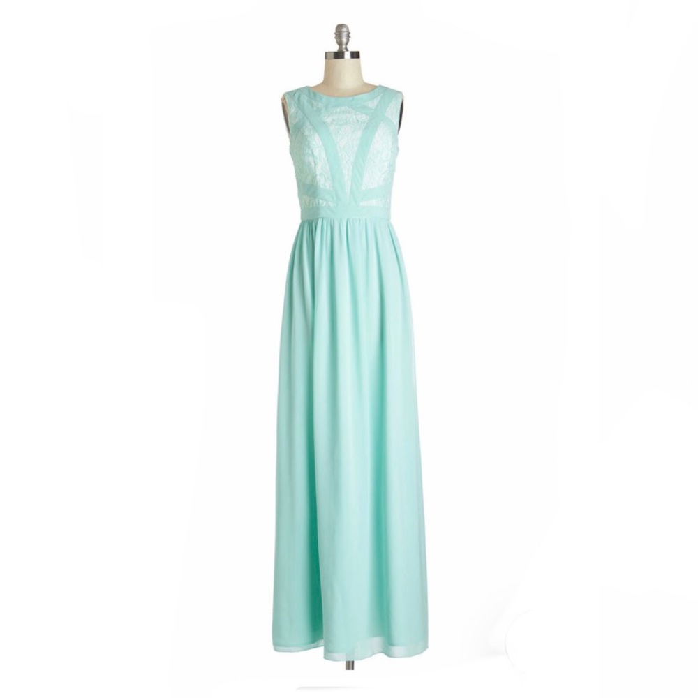 ModCloth Mint Green Gown
